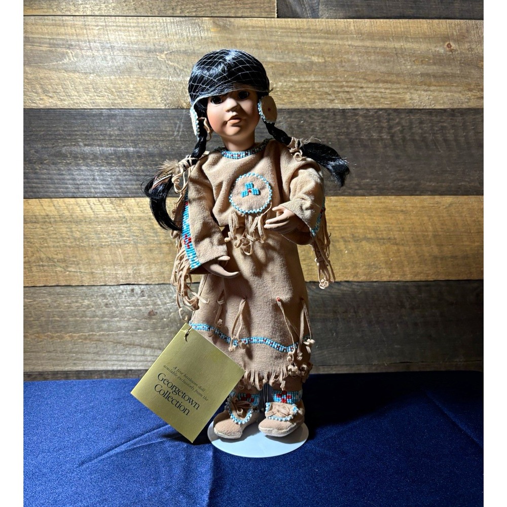 Georgetown Collection American Diary Doll Many Stars 16in Signed